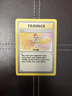 Pokemon TCG - Lass - 75/102 - Unlimited Base Set - NM Rare (1999) - Image 1
