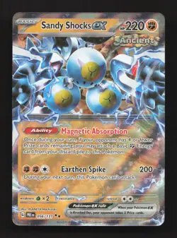 Sandy Shocks ex 056/131 Double Rare Prismatic Evolutions Pokemon Near Mint - Image 1