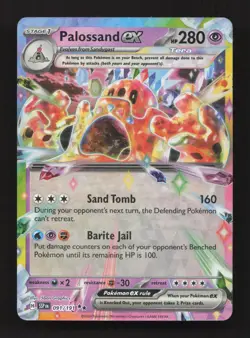Palossand ex 091/191 Double Rare Surging Sparks Pokemon Near Mint - Image 1