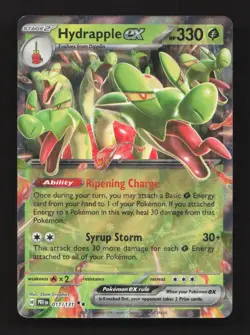 Hydrapple ex 011/131 Double Rare Prismatic Evolutions Pokemon Near Mint - Image 1