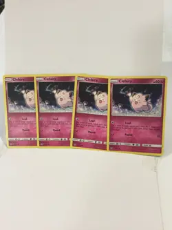 2019 POKEMON LOT OF 4X CLEFAIRY 38/68 COMMON NM/M PACK FRESH TCG CARD - Image 2