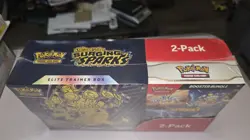 Pokemon SURGING SPARKS Elite Trainer Box Etb & Booster Bundle Costco 2 Pack - Image 2