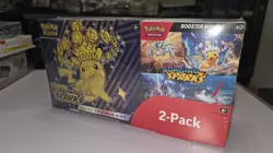 Pokemon SURGING SPARKS Elite Trainer Box Etb & Booster Bundle Costco 2 Pack - Image 4