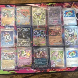 Pokemon Full Art Lot 13 Cards Total - Image 1