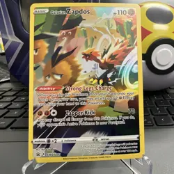 Pokemon Galarian Zapdos SWSH283 Sword & Shield Promo Holo 110 HP Zapper Kick - Image 1