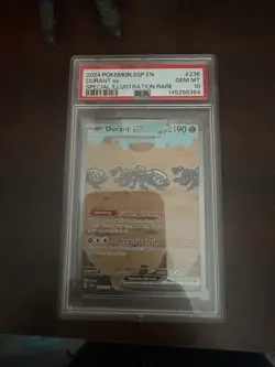 Durant ex 236/191 Special Illustration Rare Surging Sparks PSA 10 Pokemon TCG - Image 1