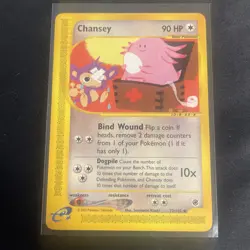 Pokemon TCG Chansey Expedition Base Set 72/165 Non Holo NM Uncommon - Image 1