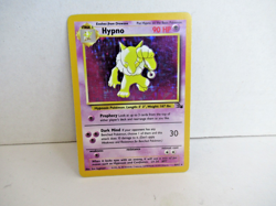 Hypno 8/62 Holo Rare Fossil Pokemon Unlimited Holo - Image 3