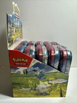 Pokemon Mega Evolutions Ascended Heroes Mini Tin Full Display Box - Image 3