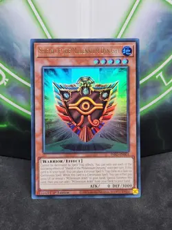 Yugioh Shield of The Millennium Dynasty INFO-EN003 Ultra Rare 1st Edition NM - Image 1