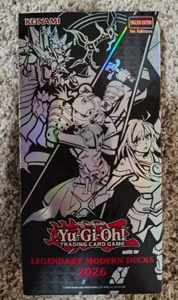 Yugioh Legendary Modern Decks 2026 Brand New Factory Sealed - Image 1