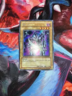 Yugioh! Gil Garth GLAS-EN091 Secret Rare 1st Edtion FOIL BLEED MISPRINT VLP - Image 1