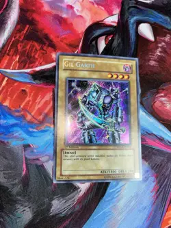 Yugioh! Gil Garth GLAS-EN091 Secret Rare 1st Edtion FOIL BLEED MISPRINT VLP - Image 3