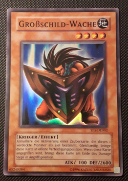 Yu-Gi-Oh! Großschild-Wache, TP5-DE002, Super Rare, 2. Auflage, Deutsch, NM-GD - Image 1