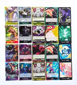 20 x One Piece TCG Collection - SRs, Rares, Events, Leaders & Don Cards - NM - Image 1