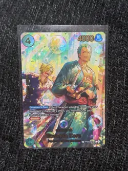 Roronoa Zoro - PRB02-006 (SP) PRB02-006 The Azure Sea's Seven "Bubble Zoro" - Image 2