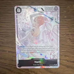 OPTCG Nami Alt Art OP15-086 - Image 1