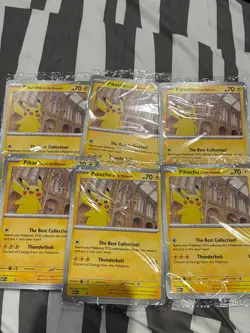 Pikachu at the Museum Jumbo Cards Regular X6 - Image 4