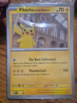 Pikachu at the Museum Jumbo Cards Regular - Image 1