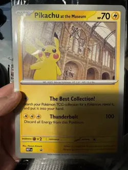 Pikachu at the Museum Jumbo Cards Regular x2 - Image 2