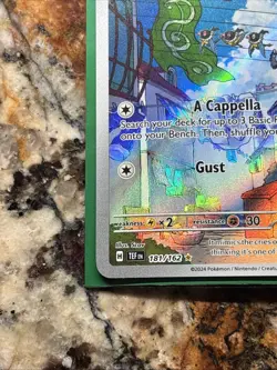 Chatot Illustration Rare 181/162 Temporal Forces Pokemon Card IR - Image 2