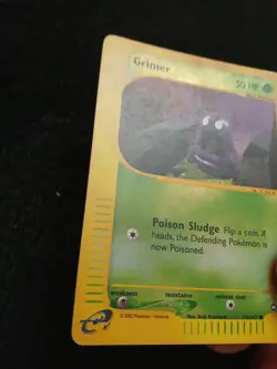 Grimer 79/147 Common Reverse Holo Aquapolis Pokemon Card - Image 3