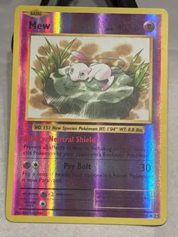 Mew 53/108 XY - Evolutions Reverse Holo Rare Pokemon Card - Image 4