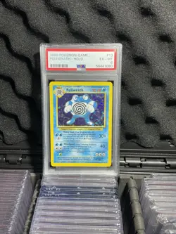 1999 Pokemon TCG Poliwrath Base Set Holo Rare Card 13/102 - Image 1