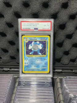 1999 Pokemon TCG Poliwrath Base Set Holo Rare Card 13/102 - Image 5