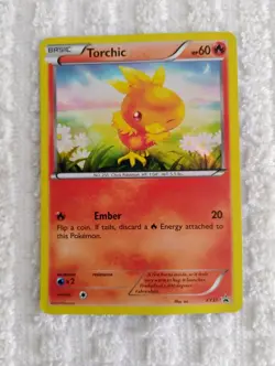 Pokemon Torchic XY37 Holo Promo Basic 60 HP 2014 XY Set Card - Image 1