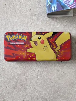 Pokemon TCG Collectors Chest / Metal Lunch Box Tin + Extras + 60 Cards Included! - Image 4