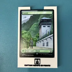 Forest 0025 Universes Beyond: Jurassic World Collection REX MTG NM - Image 1