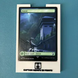 Forest 0025 Universes Beyond: Jurassic World Collection REX MTG NM - Image 2