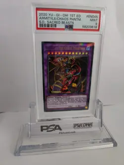 Yu-Gi-Oh! 1st Edition Armityle The Chaos Phantasm - PSA Mint 9 - Image 1