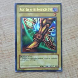 Konami Yu-Gi-Oh! Right Leg of the Forbidden One Ultra Rare LOB-120 Unlimited - Image 1