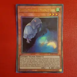 Yugioh Ghost Mourner & Moonlit Chill RA02-EN015 1st Edition Ultimate Rare - Image 1