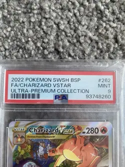 Pokemon Card - Charizard VSTAR SWSH262 SWSH: Sword & Shield Promo Cards PSA 9 - Image 3