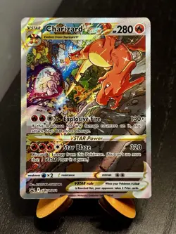 Pokemon TCG Charizard VSTAR SWSH262 Black Star Promo - Sword & Shield - NM - Image 1