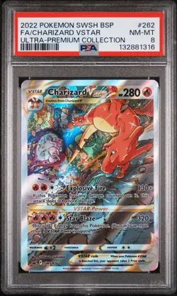 Charizard VSTAR SWSH262 PSA 8 Pokemon Sword & Shield Promo - Image 1