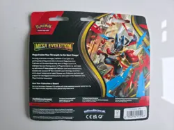 2025 Pokemon TCG Mega Evolution Psyduck Promo (3) Three Booster Pack Blister 🔥 - Image 2