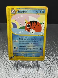 Pokemon Card - Seaking Aquapolis 59/147 Uncommon - Image 1