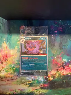 *SWIRL Gengar 050/088 GameStop Promo Pokemon card *SHIPS IN BOX - Image 2