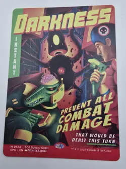 MTG Magic: The Gathering Edge of Eternities Darkness #124 Special Guest Card - Image 1