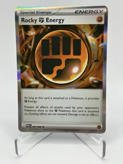 Rocky Fighting Energy 087/088 Holo - Perfect Order - Pokemon Card NM/M - Image 1
