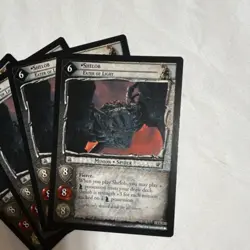 Decipher Lord of the Rings TCG Shelob Eater of Light 8R25 4 Rare Card Lot - Image 2