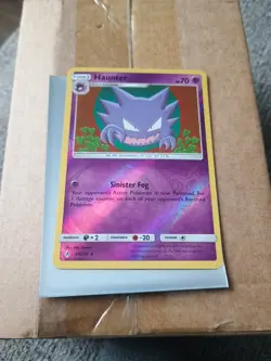 Haunter 69/214 Pokemon Unbroken Bonds Reverse Holo Uncommon Card *A* - Image 1