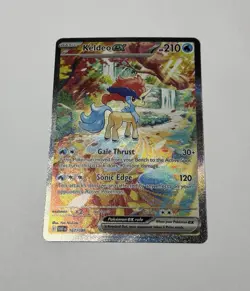 Pokemon TCG Keldeo EX SIR White Flare Card 167/086 - Image 1
