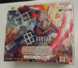 Gundam Card Game Box 24 Pack Newtype Rising [GD01] ENGLISH Brand new sealed Real - Image 1