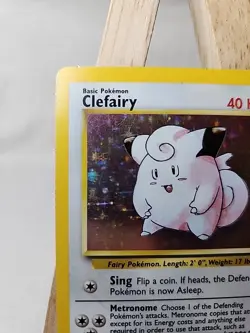 Clefairy NO. 035 | Holographic Pokemon Trading Card - Image 2