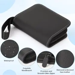 1 Pocket Card Binder – Collectible Trading Card Album, Single Card Holder with 2 - Image 2